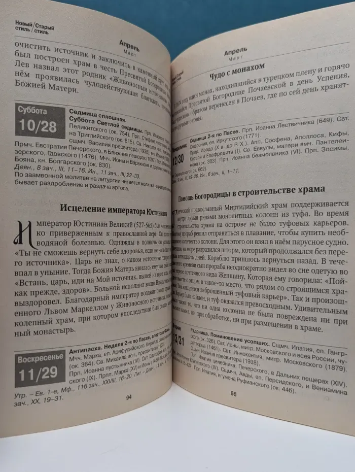 Под покровом Пресвятой Богородицы. Православный календарь 2010