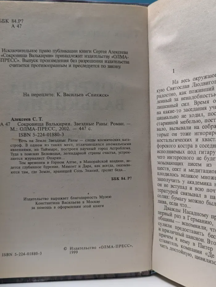 Сокровища Валькирии. Звездные Раны