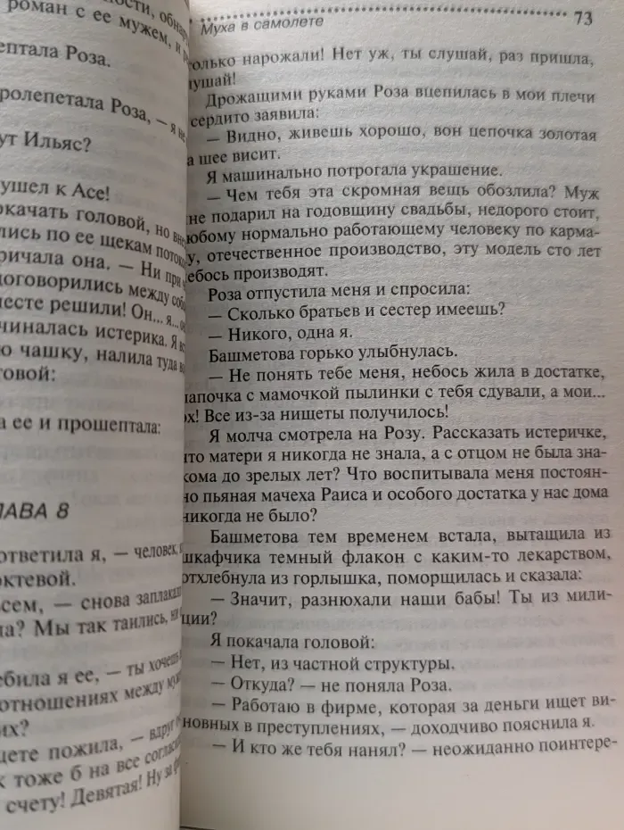 Иронический детектив. Муха в самолете