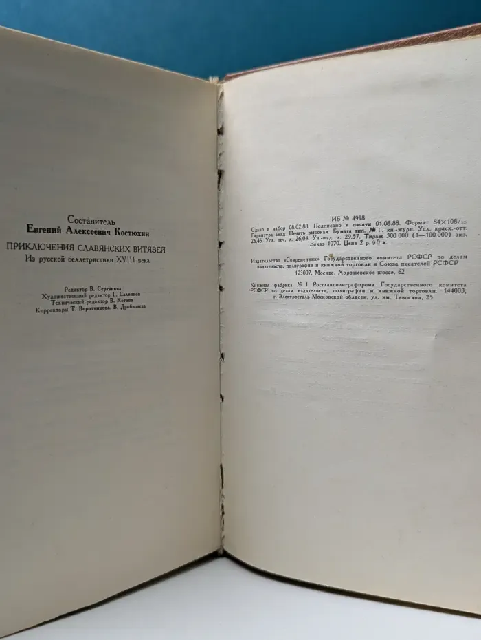 Приключения славянских витязей