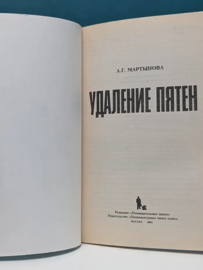Хозяин. Удаление пятен