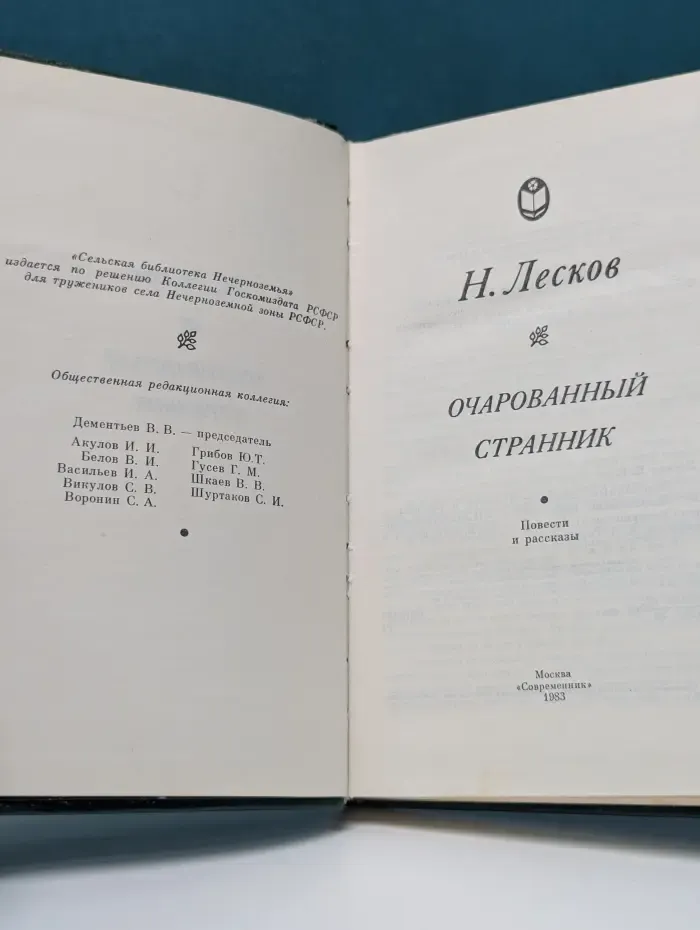 Сельская библиотека Нечерноземья. Очарованный странник