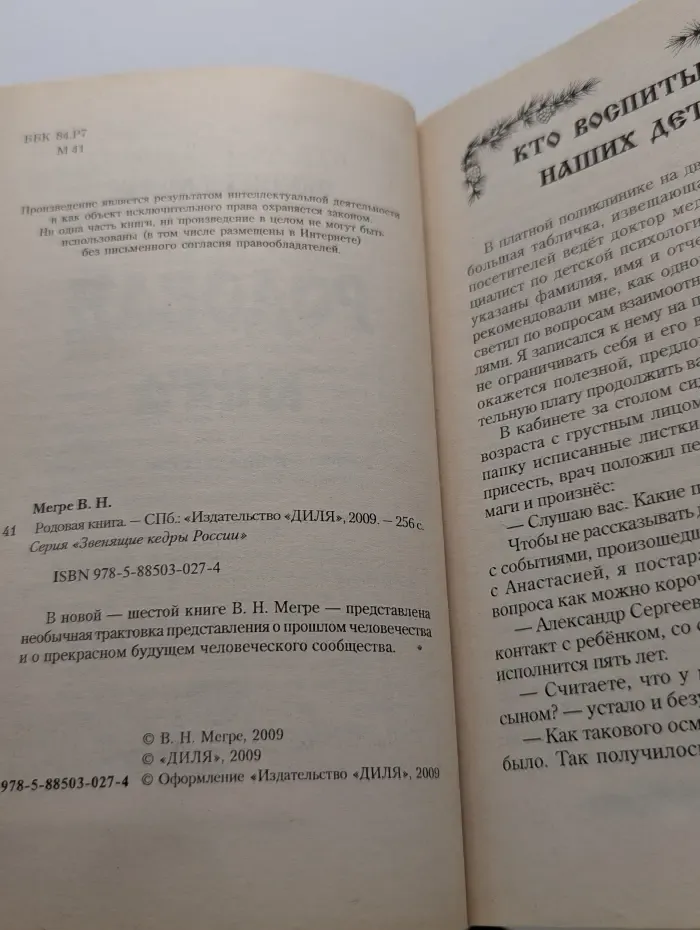 Звенящие кедры России. Родовая книга