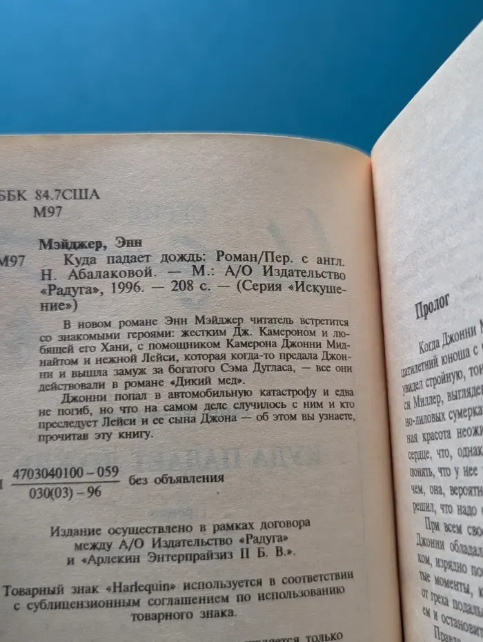 Искушение. Куда падает дождь