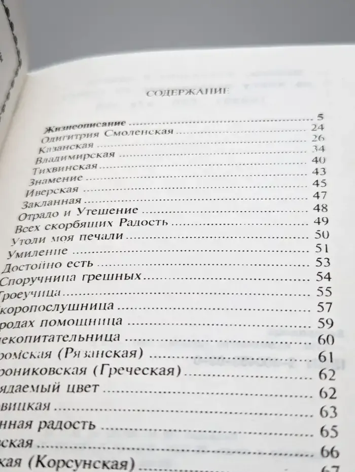 Богородица. Краткое жизнеописание, рассказы об иконах