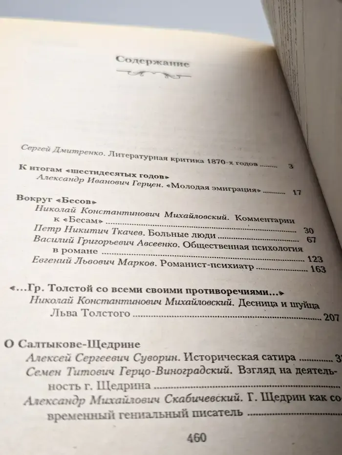 Критика 70-х годов XIX века