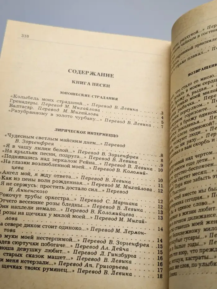 Генрих Гейне. Стихотворения