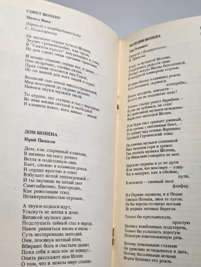 Музыка и поэзия