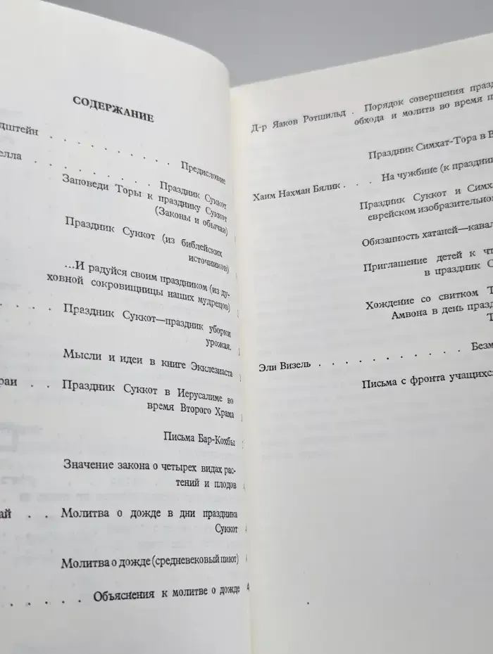 Праздник Суккот (Праздник кущей)