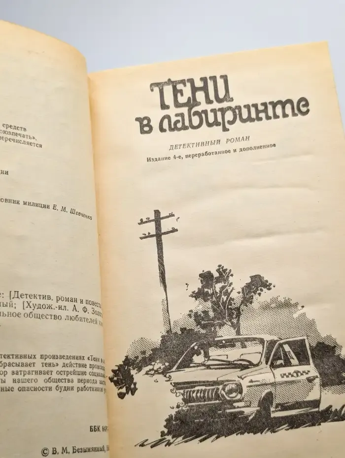 Тени в лабиринте. Смерть отбрасывает тень