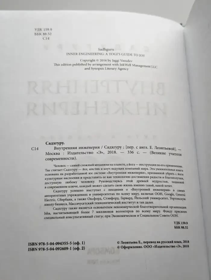 Внутренняя инженерия
