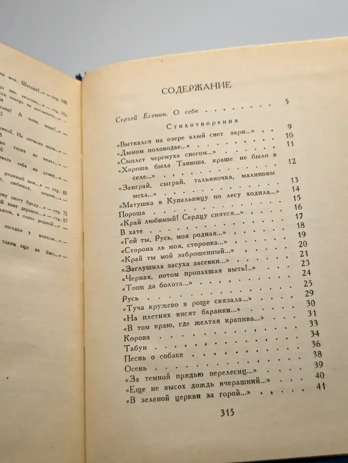 С. Есенин. Рябиновый костер. Стихотворения