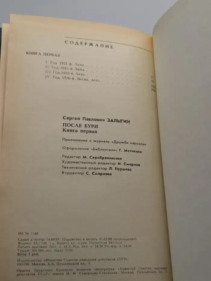 После бури. Книга 1