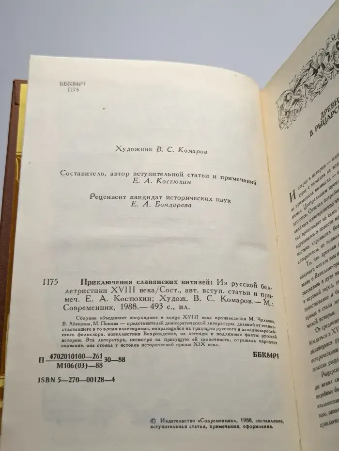 Приключения славянских витязей
