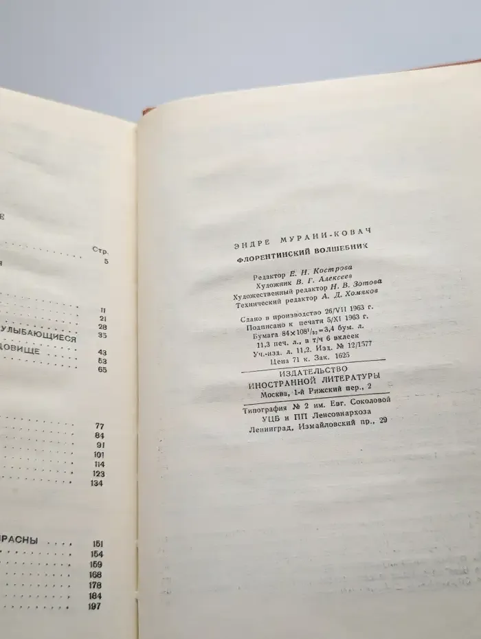 Флорентинский волшебник