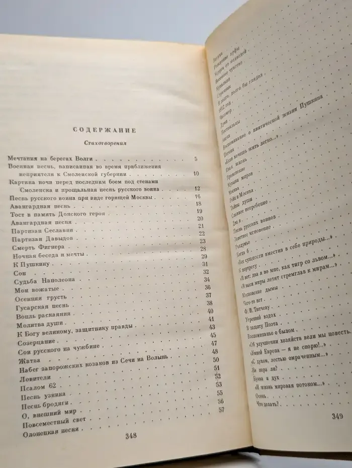 Федор Глинка. Сочинения