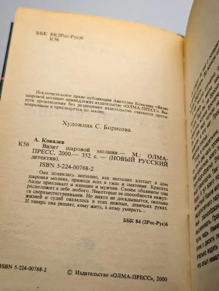 Визит шаровой молнии