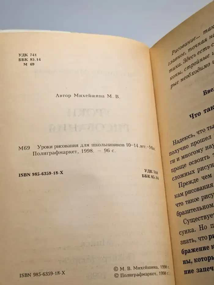 Уроки рисования для школьников 10-14 лет