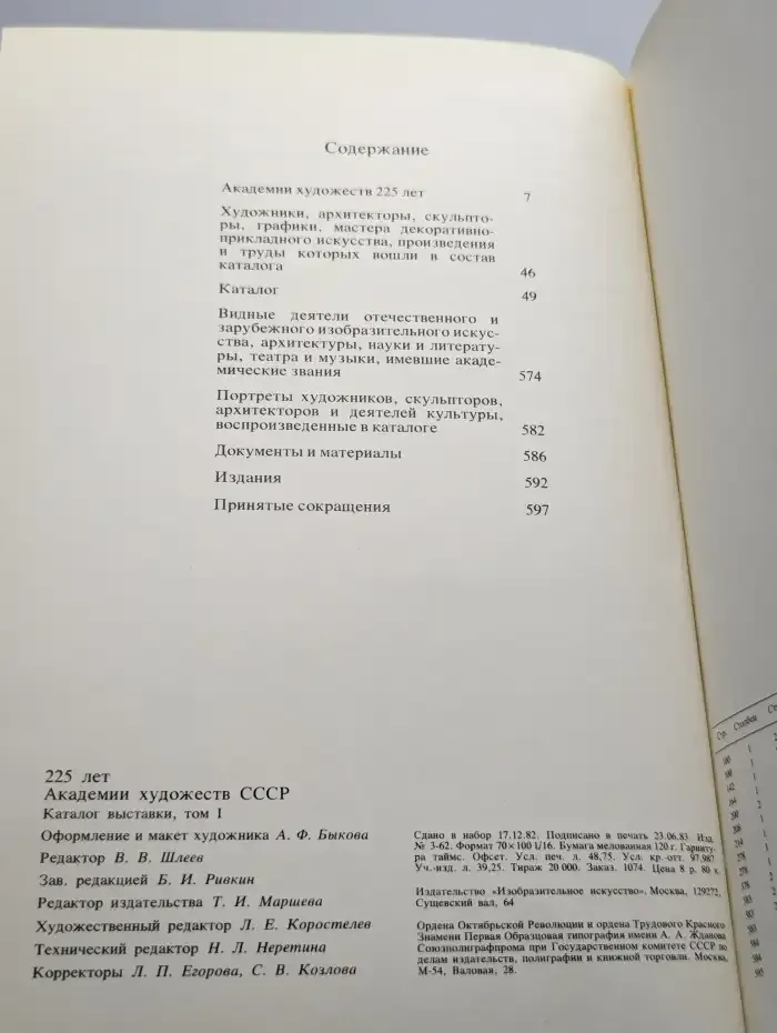 Ретроспективная выставка. 225 лет. Книга 1