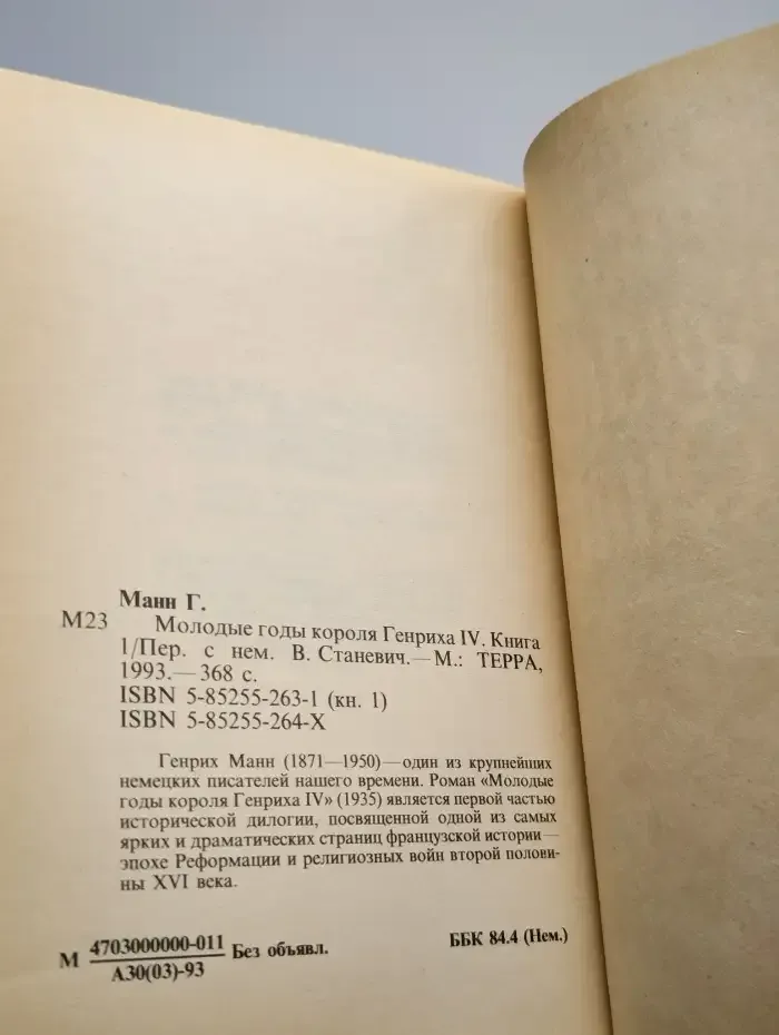 Молодые годы короля Генриха IV. Книга 1