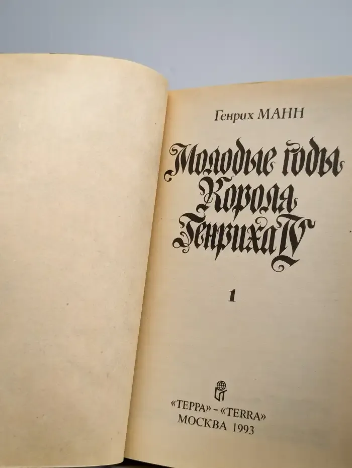 Молодые годы короля Генриха IV. Книга 1