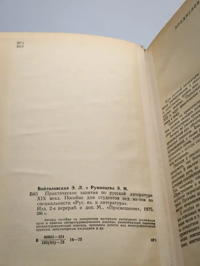 Практические занятия по русской литературе XIX века