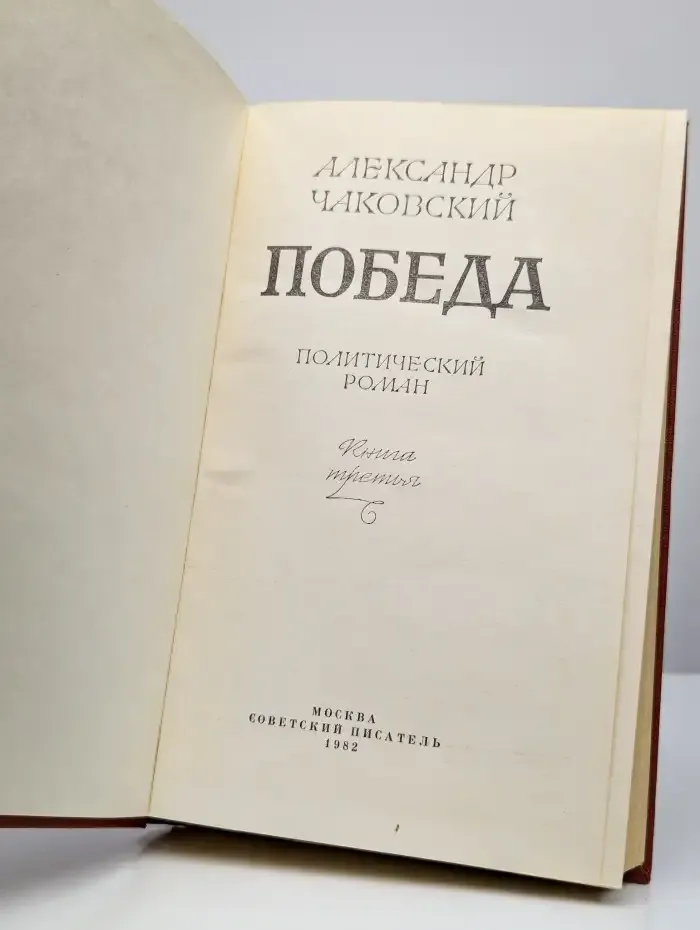 Победа. Политический роман в трех книгах. Книга 3