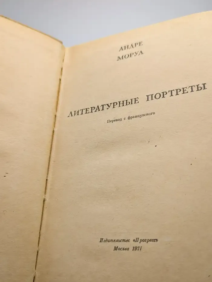 Литературные портреты