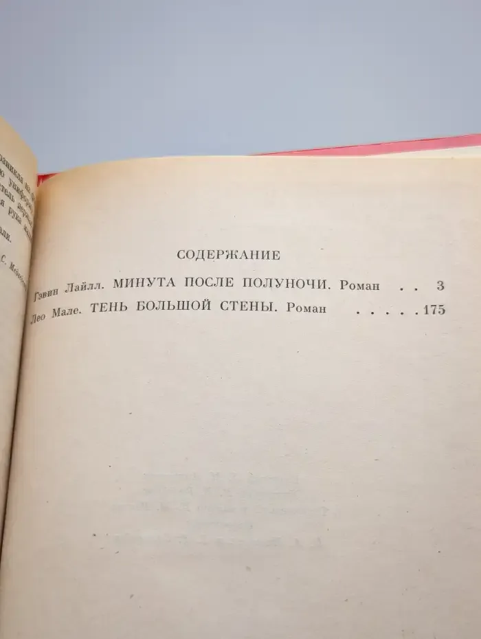 Тень большой стены