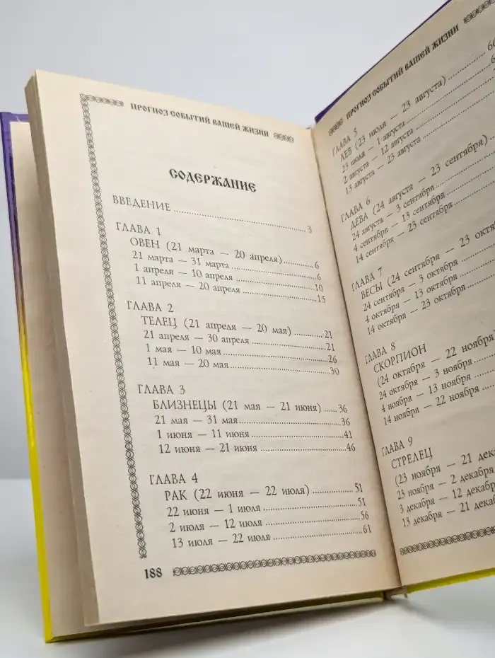 Прогноз событий вашей жизни