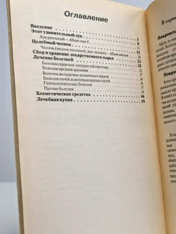 Лук и чеснок вместо лекарств