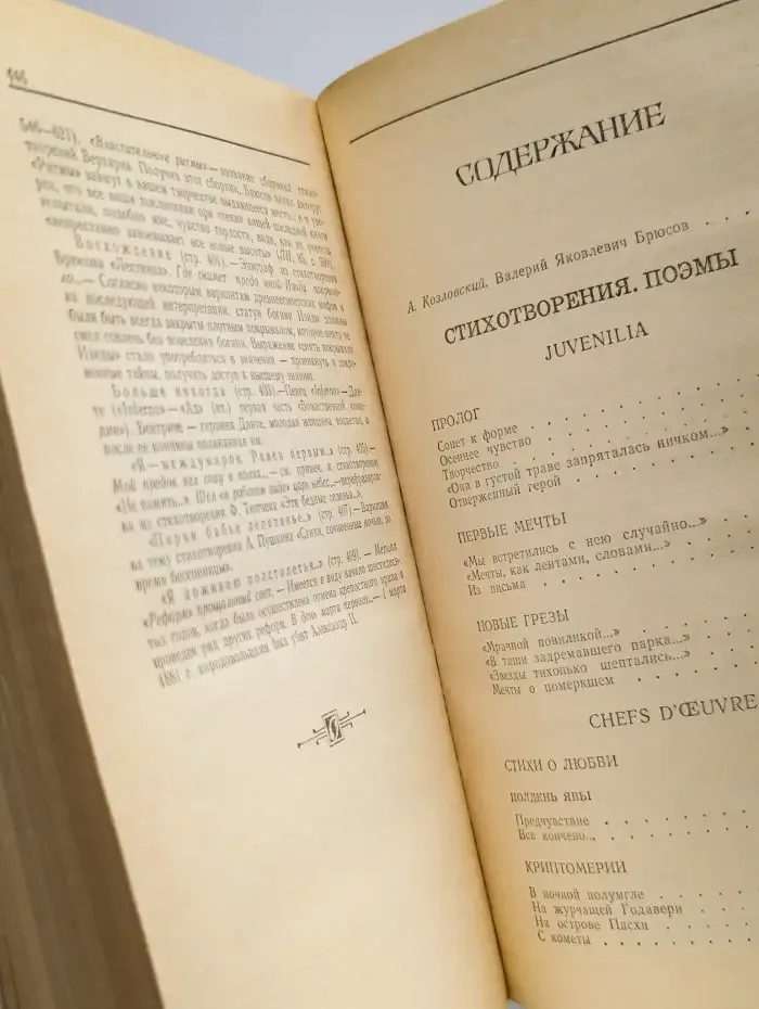 В. Я. Брюсов. Избранное