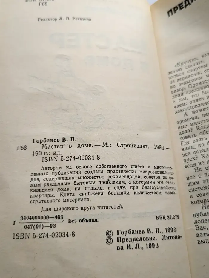 Мастер в доме