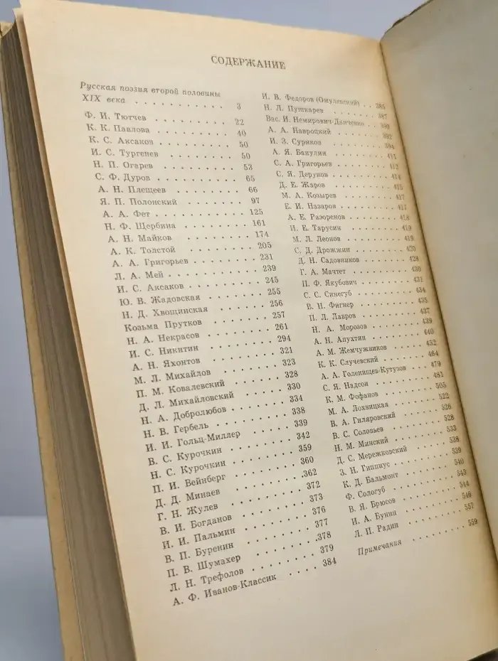 Русские поэты XIX века. Вторая половина