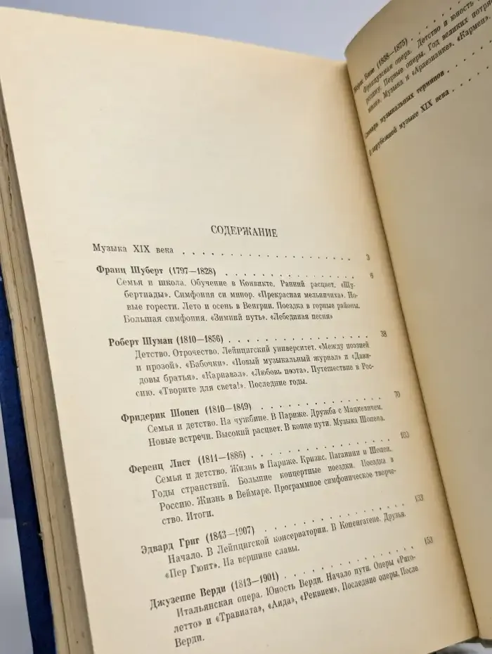 Зарубежная музыка XIX века