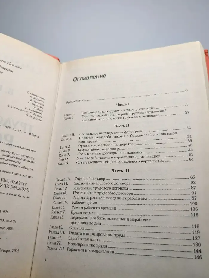 Трудовое право России