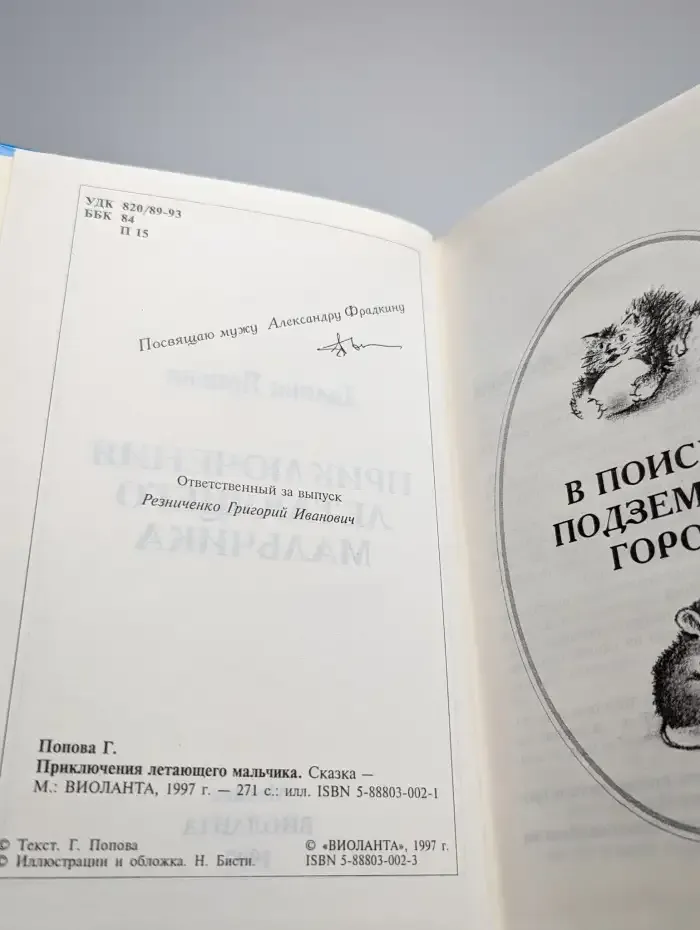 Приключения летающего мальчика