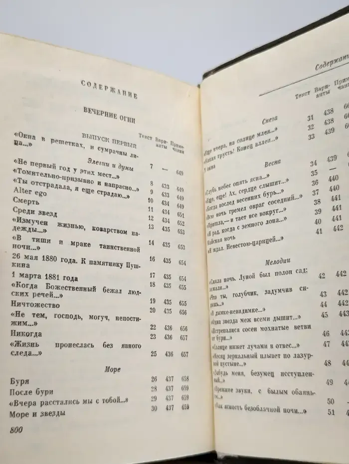 Вечерние огни