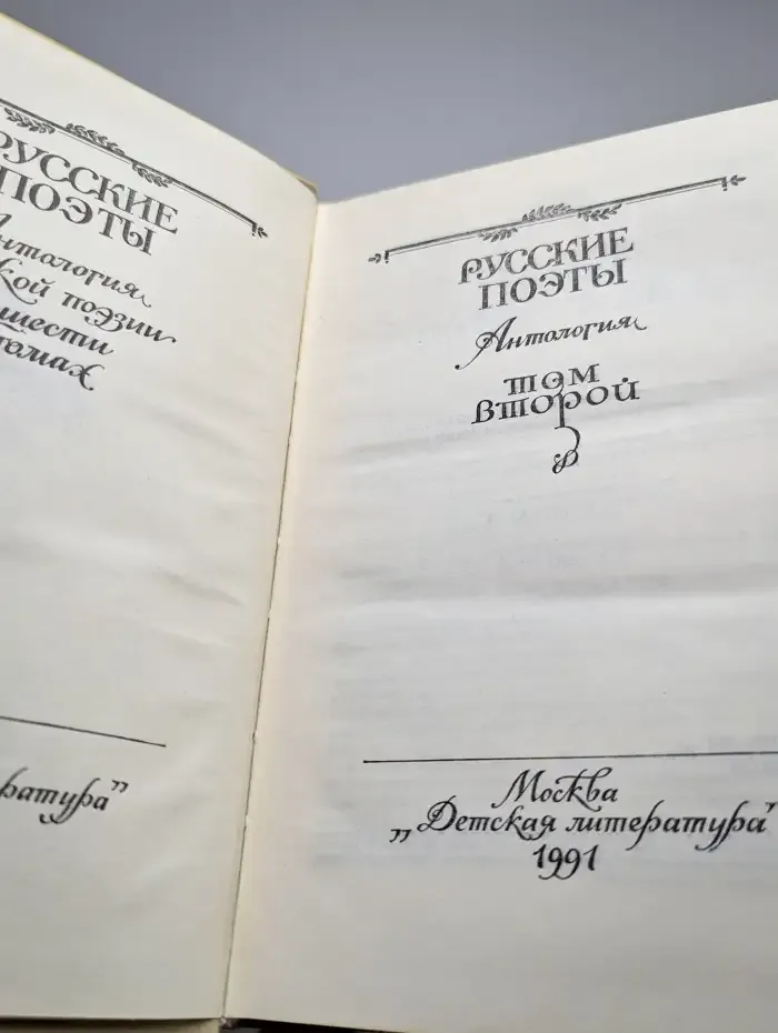 Русские поэты. Антология русской поэзии в 6 томах. Том 2