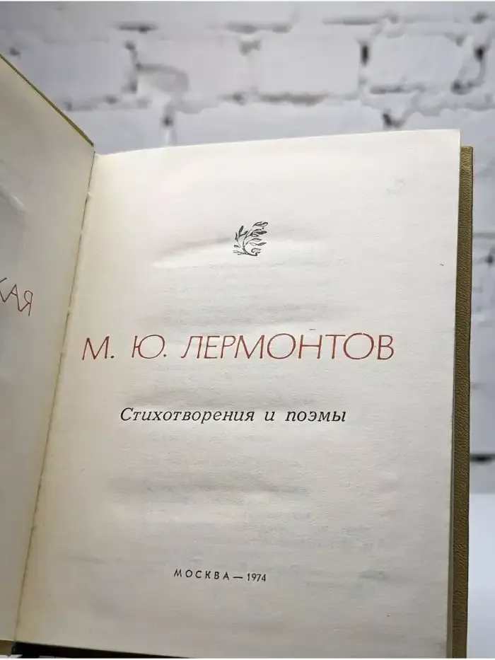 М. Ю. Лермонтов. Стихотворения и поэмы