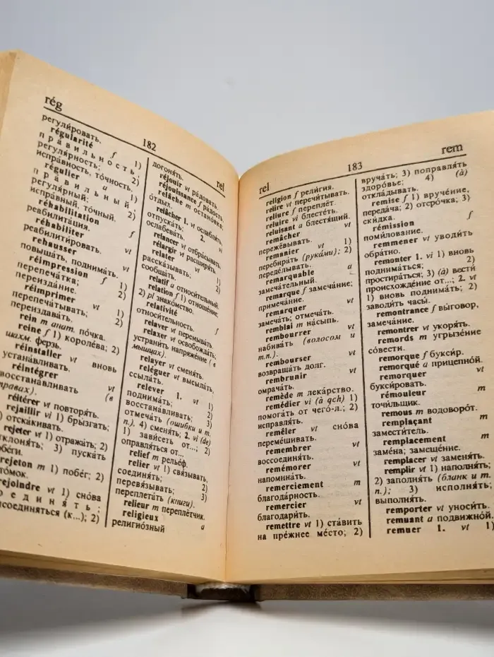 Французско-русский и русско-французский словарь