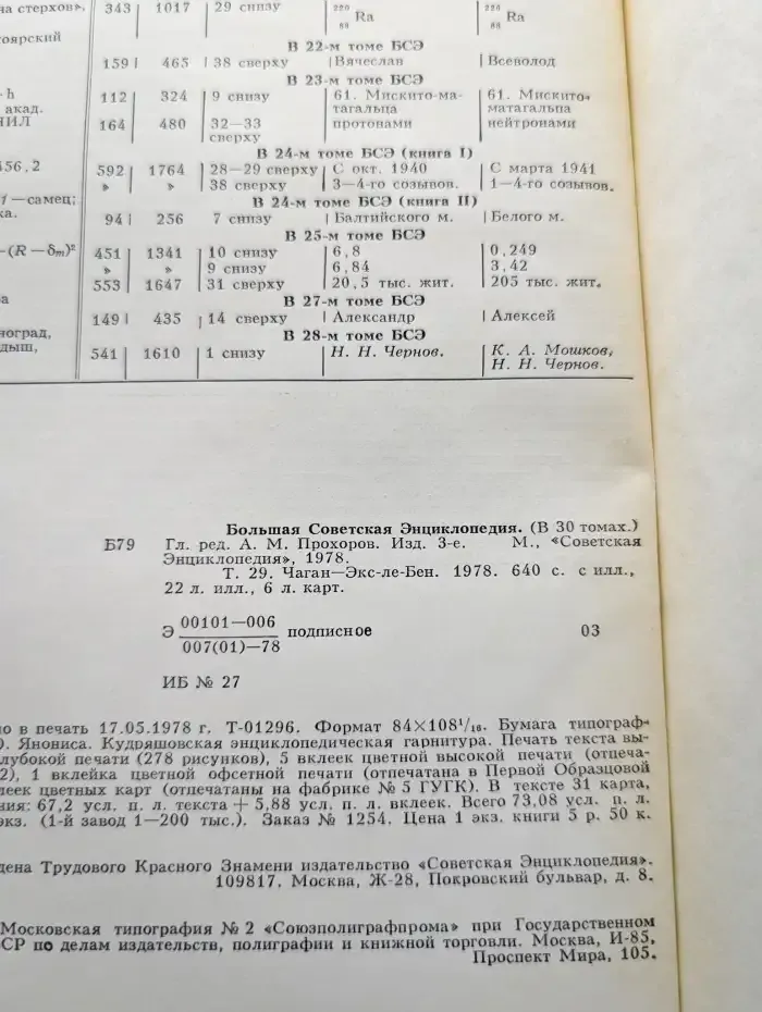 Большая Советская Энциклопедия. В 30 томах. Том 29