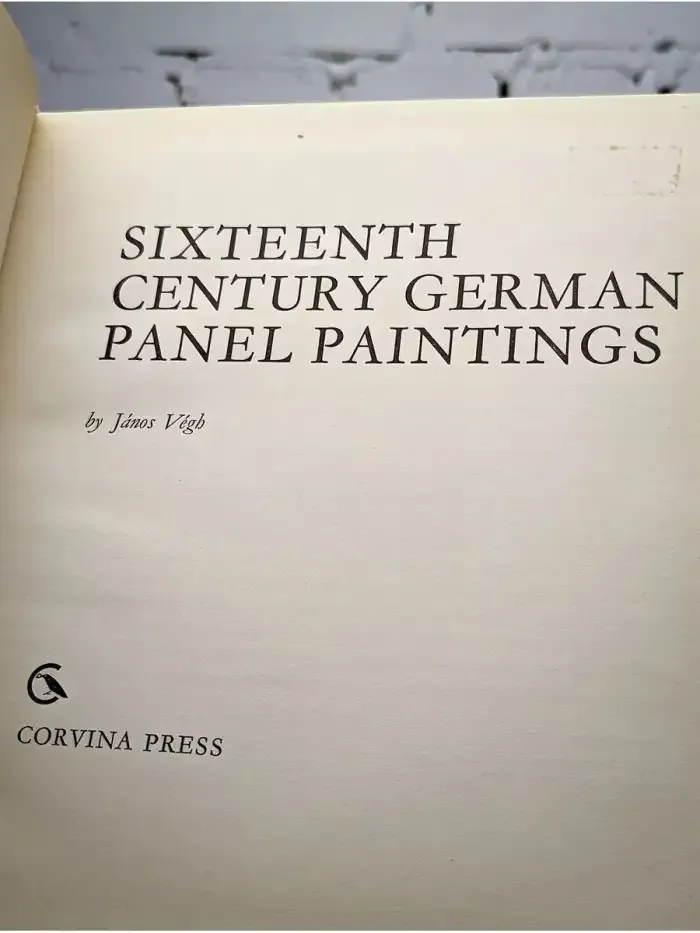 Sixteenth Century German Panel Paintings
