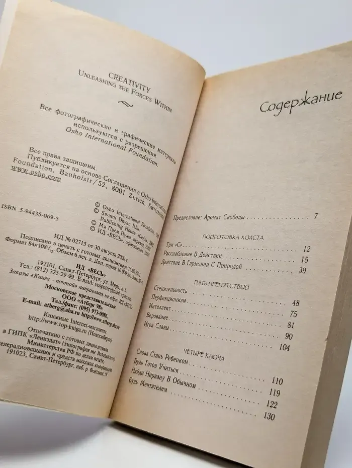 Творчество. Высвобождение внутренних сил