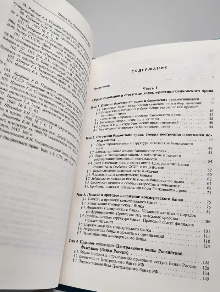 Основы банковского права. Курс лекций