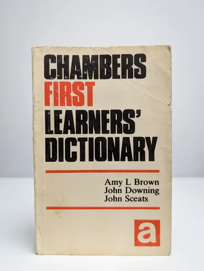 Chambers first learners' dictionary
