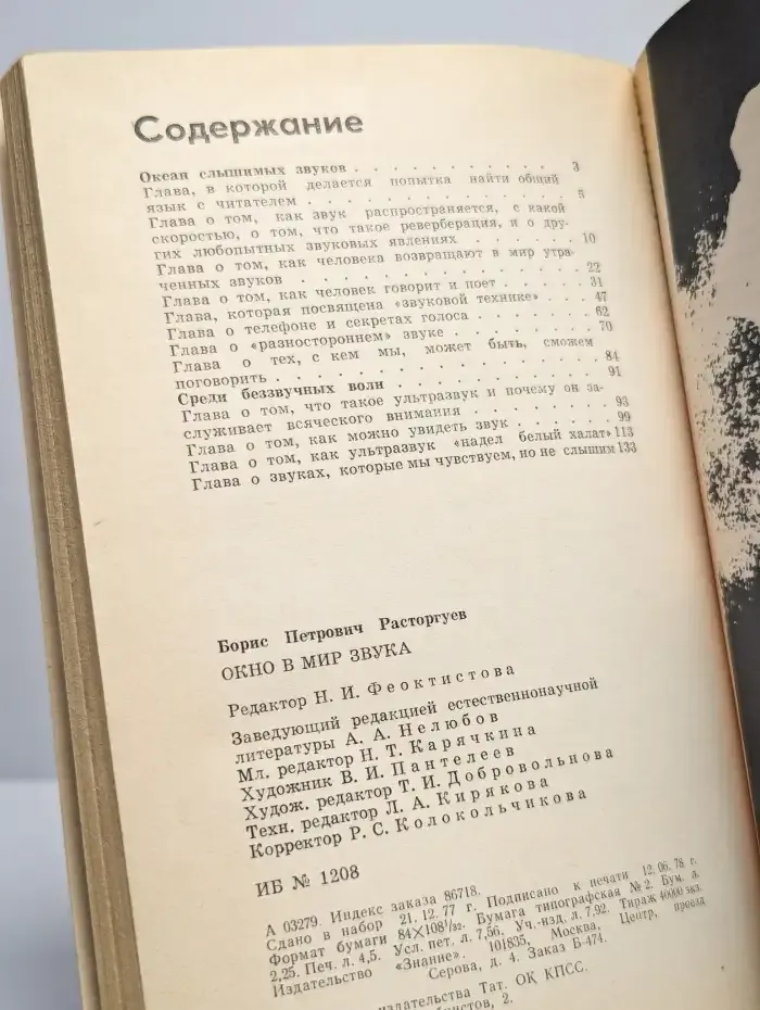 Окно в мир звука