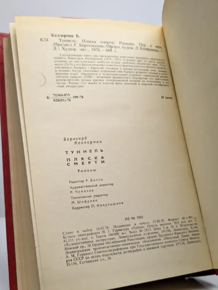 Туннель. Пляска смерти