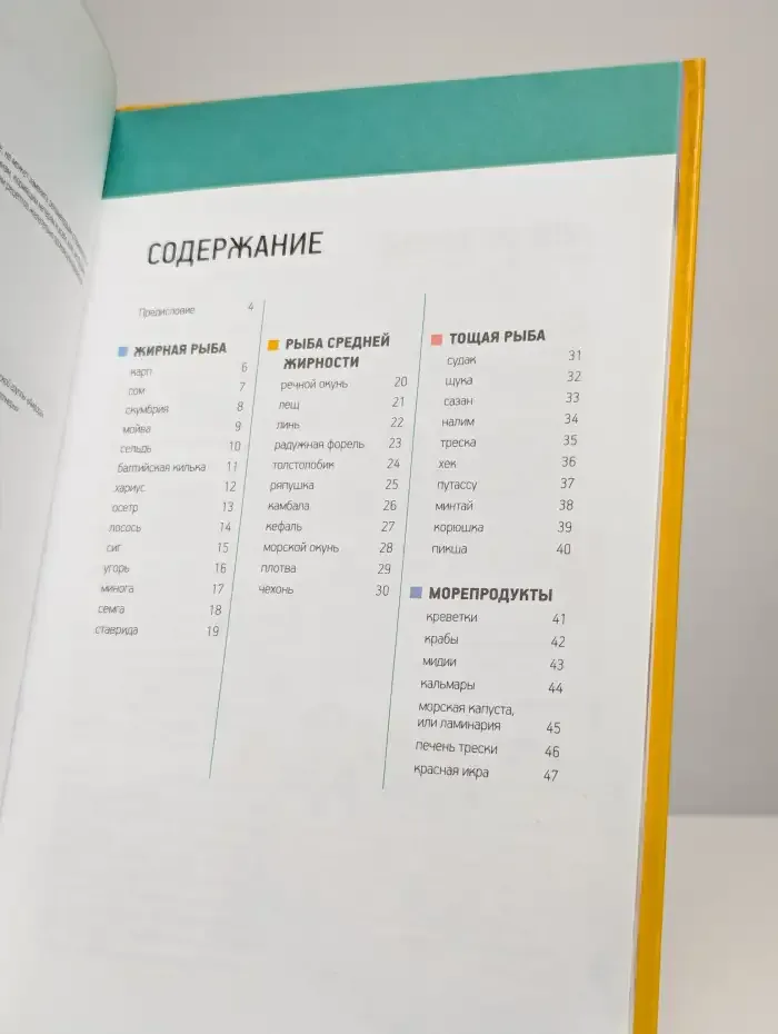 Рыба и морепродукты. Источники йода и фосфора