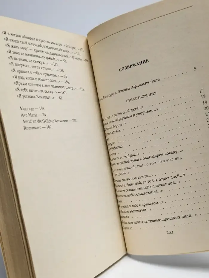 А. А. Фет. Стихотворения